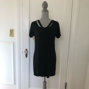 Z Supply T-shirt Dress (Black)